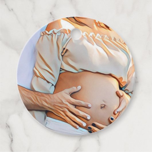 Adorable queen mom eternal love bedankjes labels (Voorkant)