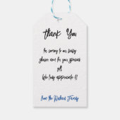 Adorable queen mom eternal love cadeaulabel (Achterkant)