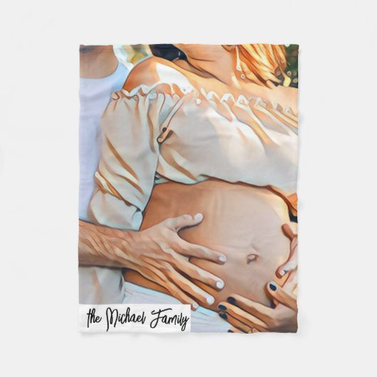 Adorable queen mom eternal love fleece deken (Voorkant)