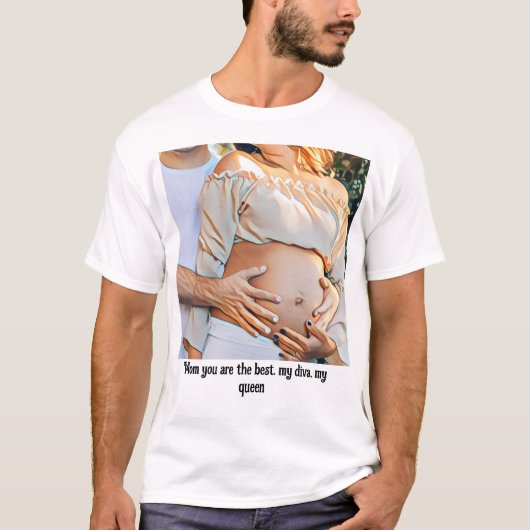 Adorable queen mom eternal love t-shirt (Voorkant)