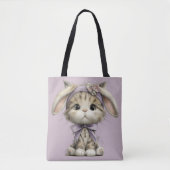 ADORABLE QUIRKY EASTER THEMED KITTENS TOTE BAG (Voorkant)