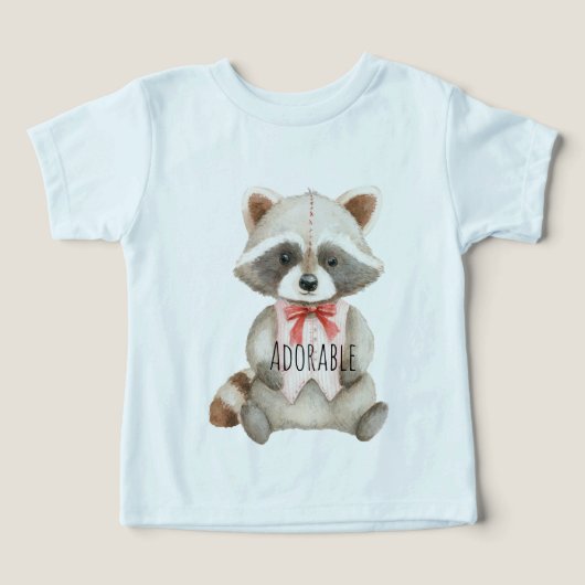 Adorable Raccoon Animal (Design voorkant)