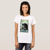 Adorable Ramen Eet Kat Tee T-shirt (Voorkant volledig)