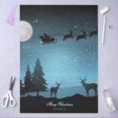 Adorable Reindeer At Night Tissuepapier (Craft)
