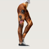 Adorable Ruby Cavalier Spaniel Leggings (Rechts)