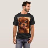 Adorable Ruby Cavalier Spaniel T-shirt (Voorkant volledig)