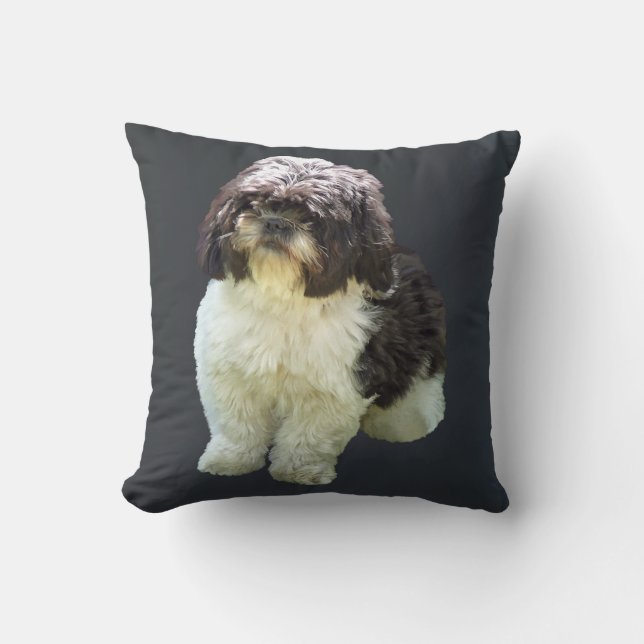 Adorable Shih Tzu Puppy Kussen (Voorkant)