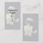 Adorable Shih Tzu Puppy Visitekaartje (Voorkant / Achterkant)