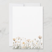 Adorable Silly Goose Baby Shower Kaart (Achterkant)