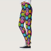 "Adorable Smile Emoji Pattern Collection" Leggings (Links)