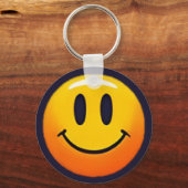 "Adorable Smile Emoji Pattern Collection" Sleutelhanger (Voorkant)
