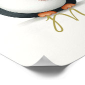 Adorable Snowman & friends Christmas wall art Poster (Hoek)