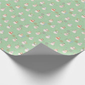 Adorable Snowmen Pattern | Cozy Christmas Vibes Cadeaupapier (Hoek)