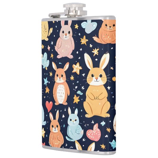 Adorable Soft Pastel Baby Animal Pattern Mug Heupfles (Links)