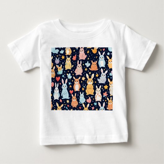 Adorable Soft Pastel Baby Animal T-Shirt (Voorkant)
