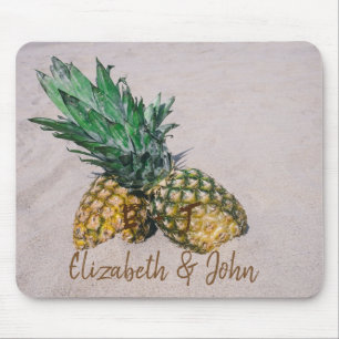 Adorable Strand,Zand,Ananas  -Persoonlijk Muismat