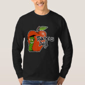 Adorable Teacher's Day Apple Design - Perfect for T-shirt (Voorkant)