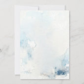 Adorable Teddy Bear Baby Shower Invitation Kaart (Achterkant)