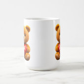 Adorable Teddy bear I miss you Koffiemok (Center)