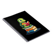 Adorable Turtle Reading Books (1) Notitieboek (Rechterzijde)