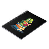 Adorable Turtle Reading Books (1) Notitieboek (Linkerzijde)