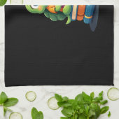 Adorable Turtle Reading Books (1) Theedoek (Gevouwen)