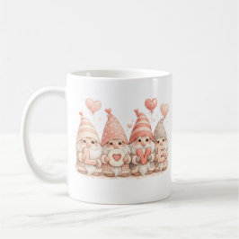 Adorable Valentine Gnome LOVE Mug Koffiemok