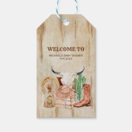 Adorable Western Cowboy Baby Shower Cadeaulabel
