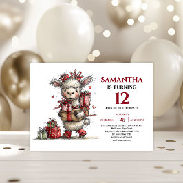 Adorable whimsical animals theme kids birthday kaart