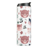 Adorable Woodland Creatures With Hearts Thermosbeker (Gedraaid links)