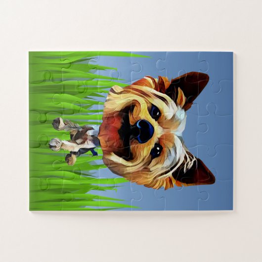 Adorable Yorkshire Terrier 30 Piece Puzzle Legpuzzel (Horizontaal)