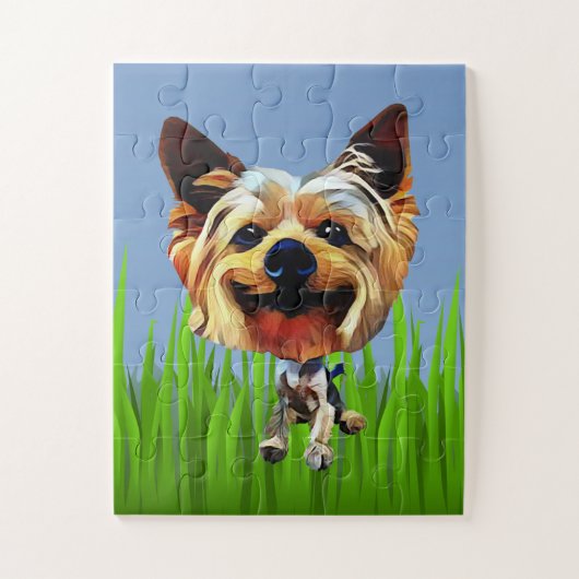 Adorable Yorkshire Terrier 30 Piece Puzzle Legpuzzel (Verticaal)
