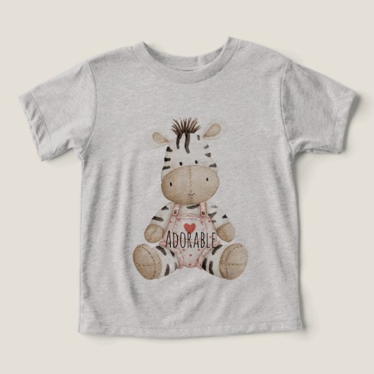 Adorable Zebra Animal (Design voorkant)