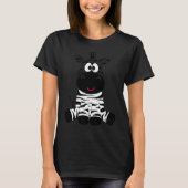 Adorable Zebra Sitting Cute T-shirt (Voorkant)