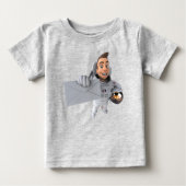 Adorables 3D Universe Cute Astronaut T-Shirt (Voorkant)
