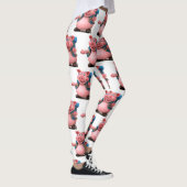 Adorables 3D Universe Pig BackPacker Leggings (Rechts)