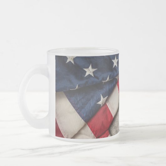 Adorables [3D] Vierde feestdag juli Matglas Koffiemok (Links)