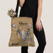 Adorables Bohemian Arrow & Feathers Custom Tote Bag (Dichtbij)