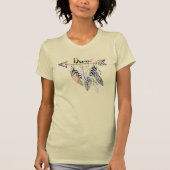 Adorables Bohemian Arrow & Feathers T-Shirt (Voorkant)