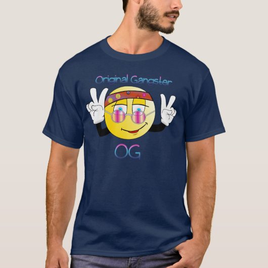 Adorables Bohemian Original Gangster OG T-Shirt (Voorkant)