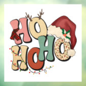 Adorables Christmas Ho Ho Ho Raamsticker (Vel 3)