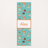 Adorables Custom Kinder Doing Yoga Mat (Voorkant)