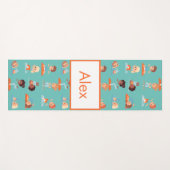 Adorables Custom Kinder Doing Yoga Mat (Voorkant (horizontaal))