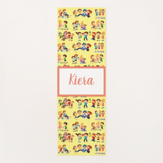 Adorables Custom Kinder-play Yoga Mat (Voorkant)