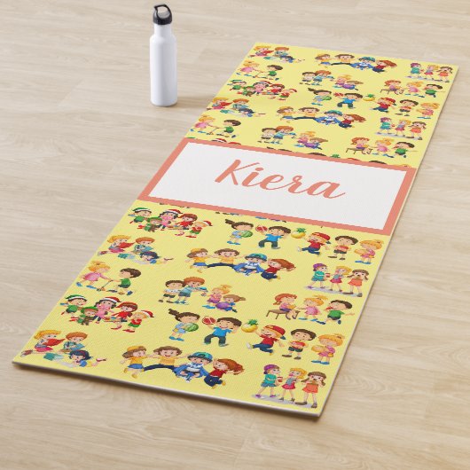 Adorables Custom Kinder-play Yoga Mat (In situ)