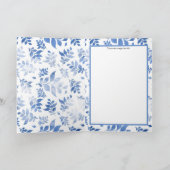 Adorables Cute Lion Baby shower of Birthday Kaart (Binnen)