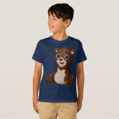 Adorables Cute Little Brown Beer T-Shirt (Voorkant volledig)