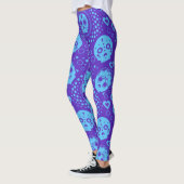 Adorables Day of the Dead Calavara Style Yoga Leggings (Links)