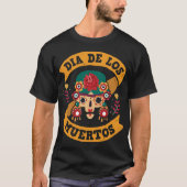 Adorables Day of the Dead Mexican Style T-shirt (Voorkant)