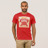 Adorables Funny Crab Hallo Summer T-Shirt (Voorkant volledig)